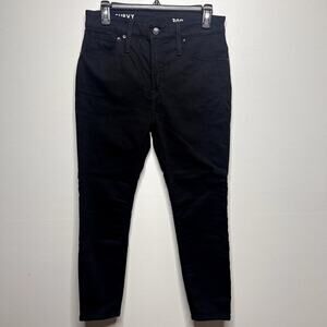 J. Crew Reimagined Women's Black Jeans Size 30P Toothpick Skinny